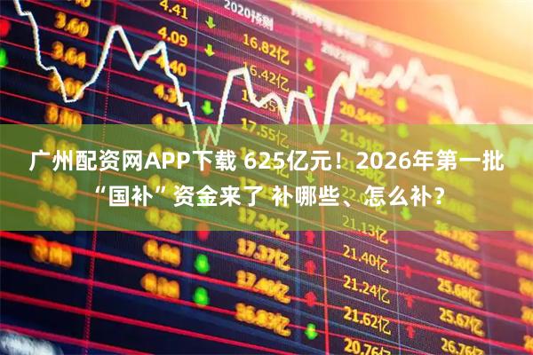 广州配资网APP下载 625亿元！2026年第一批“国补”资金来了 补哪些、怎么补？